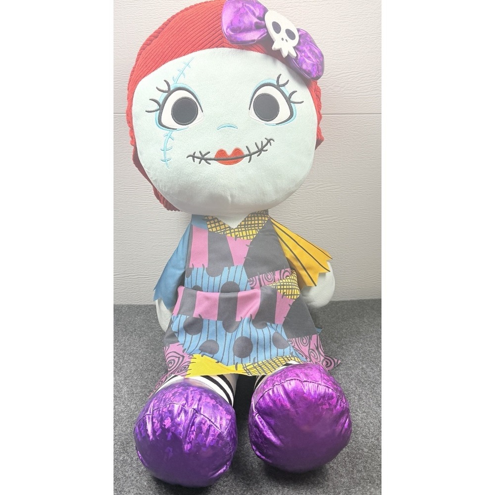 Disney Sally Jumbo Plush 31in Purple Nightmare Before Christmas Halloween